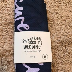 Wedding Workout Top
